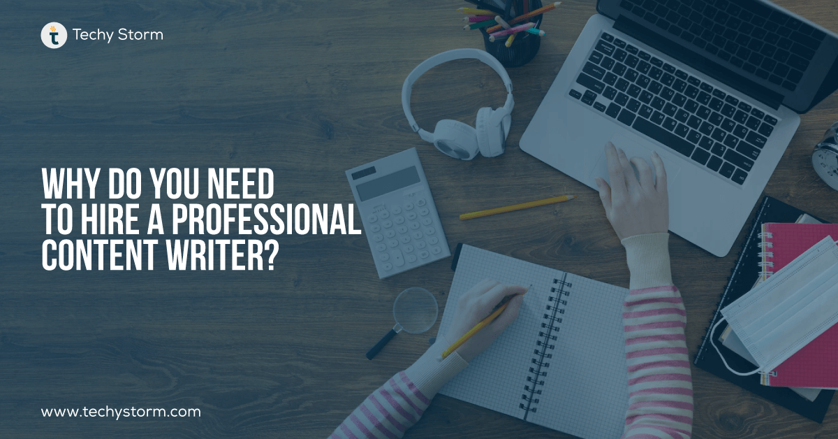 Why do you need to hire a Professional Content Writer?